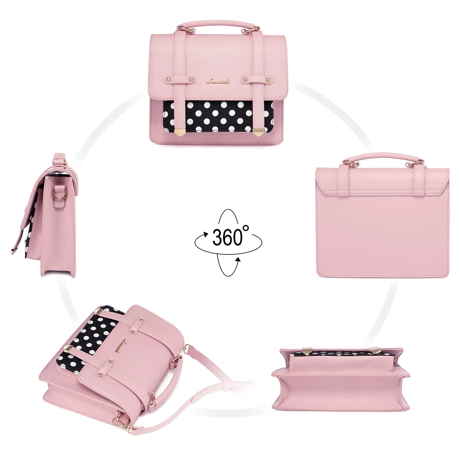 HKM-516883 Stylish LOVEVOOK Office Tote Bags for Women - Fashionable Strip Shoulder Handbags