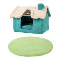 HKM-5170877 Cozy Cartoon-Printed Pet Bed for Small Dogs up to 5kg