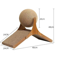 HKM-5172797 Ferris Wheel Vertical Cat Scratch Board - Medium & Large Options Available
