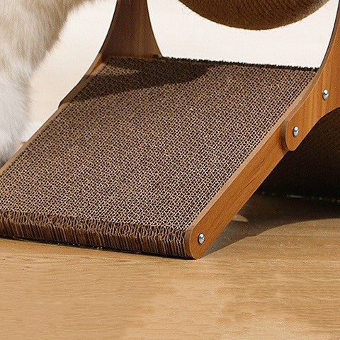 HKM-5172797 Ferris Wheel Vertical Cat Scratch Board - Medium & Large Options Available