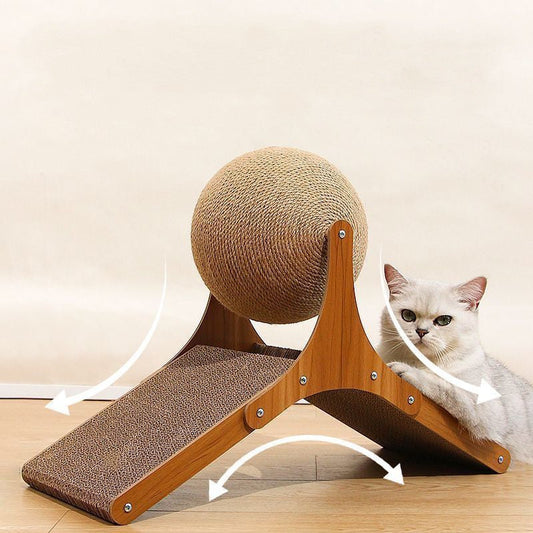 HKM-5172797 Ferris Wheel Vertical Cat Scratch Board - Medium & Large Options Available