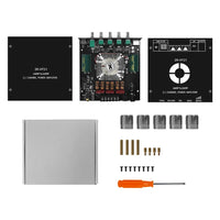 HKM-517331 2.1 Channel Bluetooth Digital Power Amplifier Module for Heavy Bass Subwoofers, Model ZK-HT21, TDA7498E Chipset