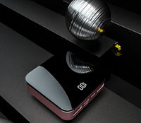 HKM-517395 Compact 10000mAh Mini Power Bank with Polymer Lithium Ion Cell, Alloy Shell, and Pocket-Sized Design