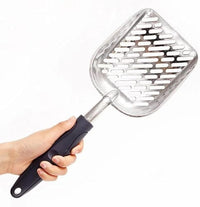 HKM-5174077 Non-Stick Cat Litter Scoop with Large Face and Long Handle for Easy Cleaning