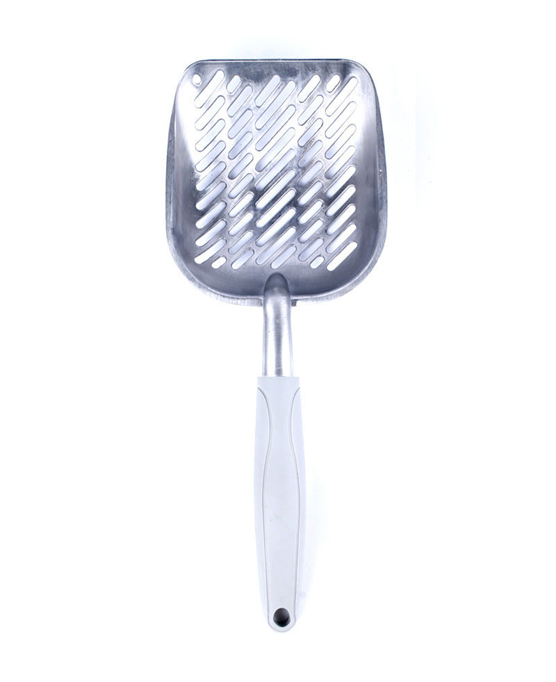 HKM-5174077 Non-Stick Cat Litter Scoop with Large Face and Long Handle for Easy Cleaning