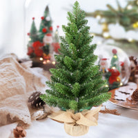 HKM-517459 2ft PVC Desktop Trees - Set of 2 with 68 Tips