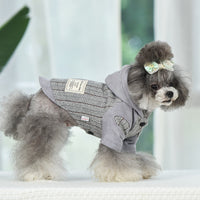 HKM-5174973 Warm Cotton Dog and Cat Coat for Autumn and Winter - Two-Legged Japanese/Korean Style Clothing