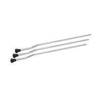 HKM-517587 Metal Drum Legs with Anti-Skid Surface for Percussion Instruments - Silver Finish
