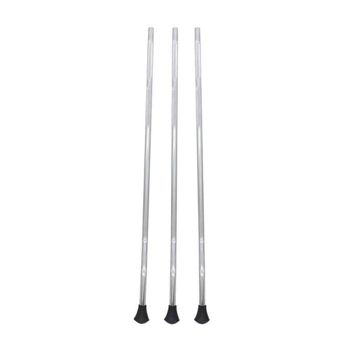 HKM-517587 Metal Drum Legs with Anti-Skid Surface for Percussion Instruments - Silver Finish
