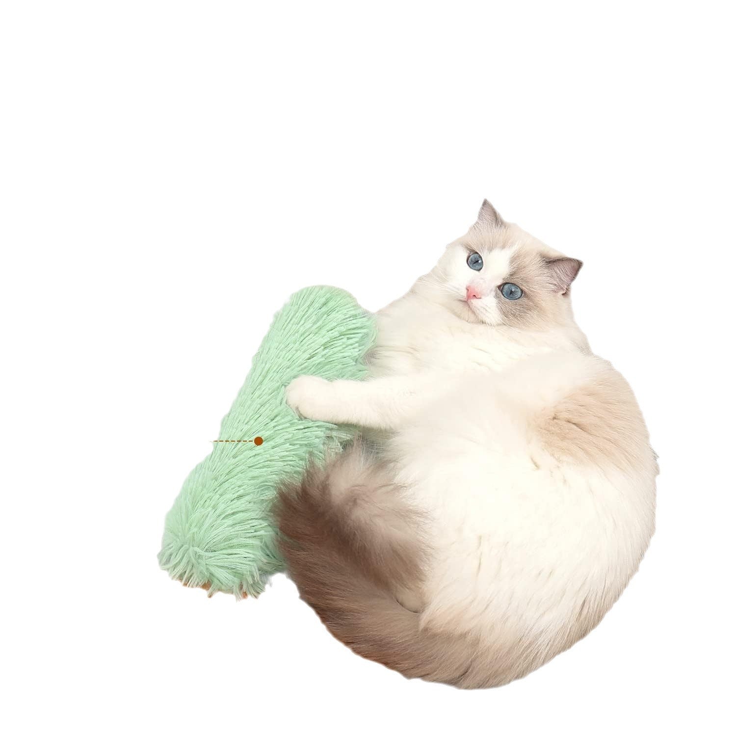 HKM-5179197 Cat Plush Toy Pillow - Soft & Cozy Relief for Your Feline Friend