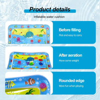 HKM-5179837 Sensor-Activated Thickened Water Play Mat for Cats – Inflatable Sensory Playtime Mat