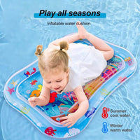 HKM-5179837 Sensor-Activated Thickened Water Play Mat for Cats – Inflatable Sensory Playtime Mat