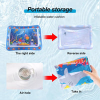 HKM-5179837 Sensor-Activated Thickened Water Play Mat for Cats – Inflatable Sensory Playtime Mat