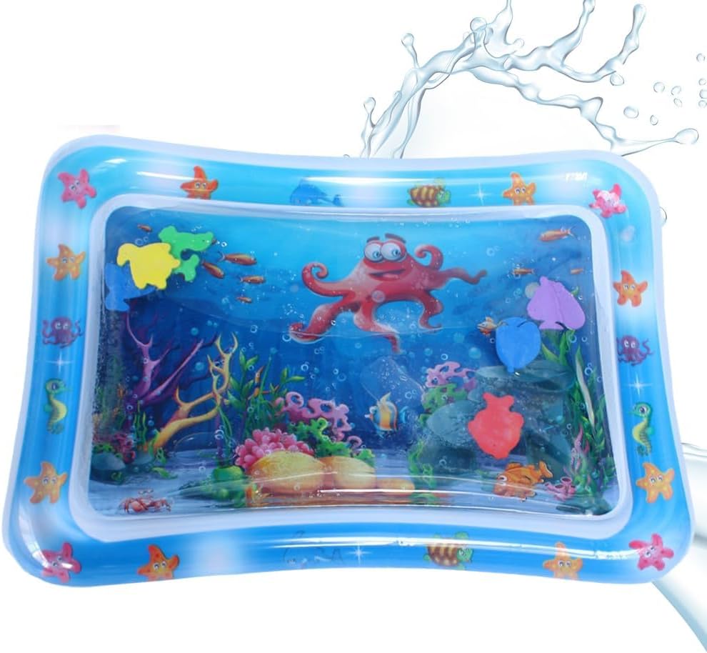 HKM-5179837 Sensor-Activated Thickened Water Play Mat for Cats – Inflatable Sensory Playtime Mat