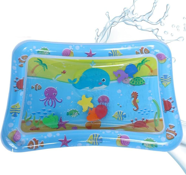 HKM-5179837 Sensor-Activated Thickened Water Play Mat for Cats – Inflatable Sensory Playtime Mat