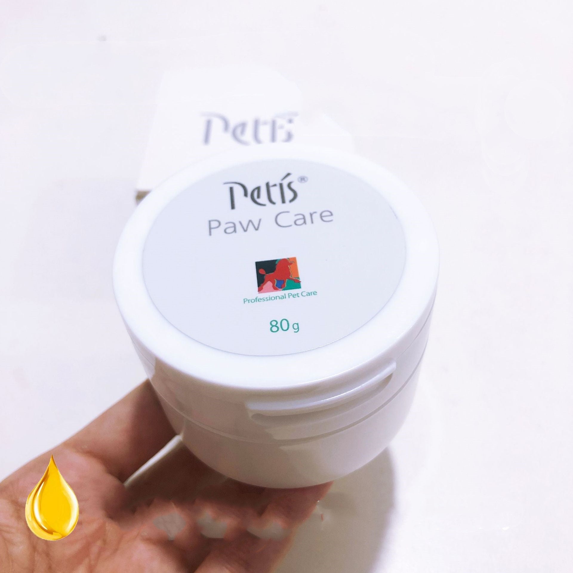 HKM-5180221 Moisturizing Foot Care Cream for Cats and Dogs with Natural Beeswax and Rose Oil
