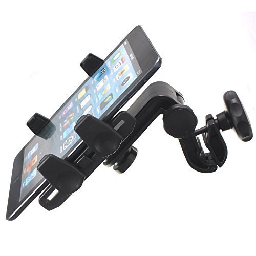HKM-518035 Rotary Tablet Holder for Car – Compatible with iPad Mini, iPad 2, iPad 3, iPad 4, iPhone 4, iPhone 5 and More