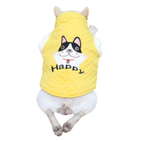 HKM-5180733 Plush Cotton Dog Vest in Candy Colors for New Year Celebrations