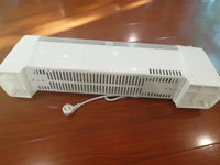 HKM-518099 1500W Electric Baseboard Heater with Adjustable Thermostat and Safety Features for Bedrooms and Bathrooms