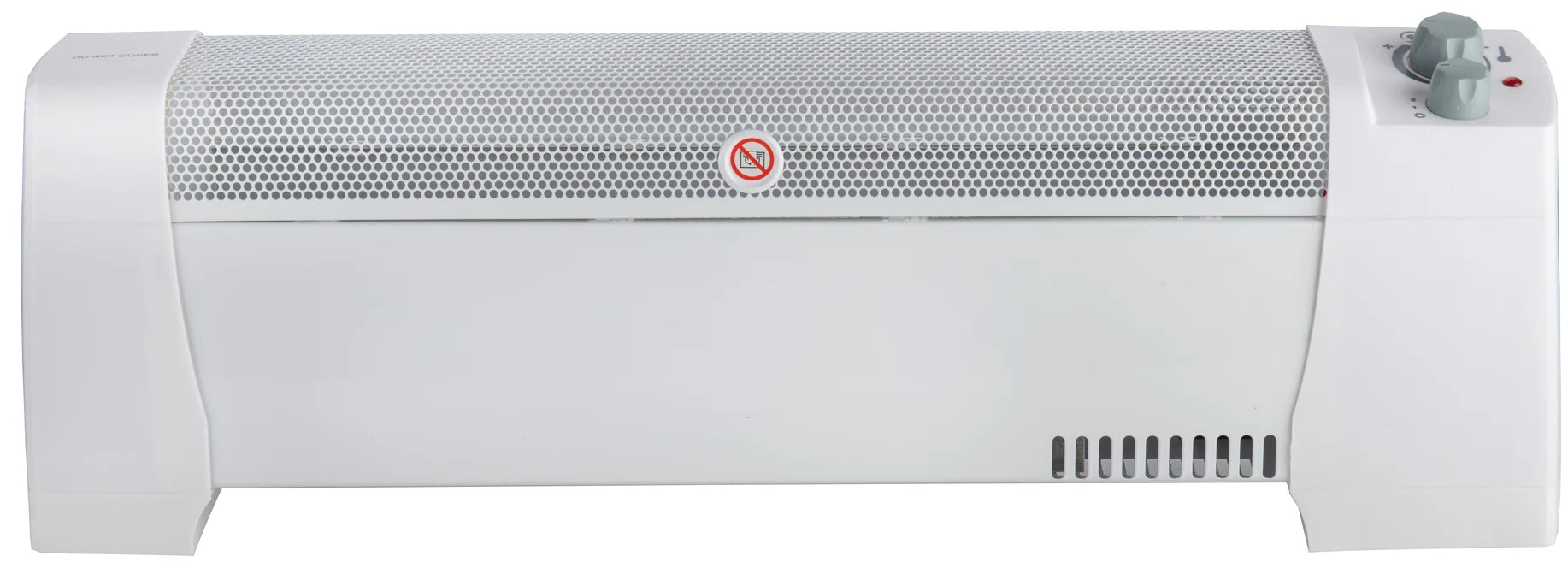 HKM-518099 1500W Electric Baseboard Heater with Adjustable Thermostat and Safety Features for Bedrooms and Bathrooms