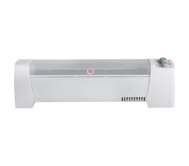 HKM-518099 1500W Electric Baseboard Heater with Adjustable Thermostat and Safety Features for Bedrooms and Bathrooms