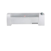 HKM-518099 1500W Electric Baseboard Heater with Adjustable Thermostat and Safety Features for Bedrooms and Bathrooms