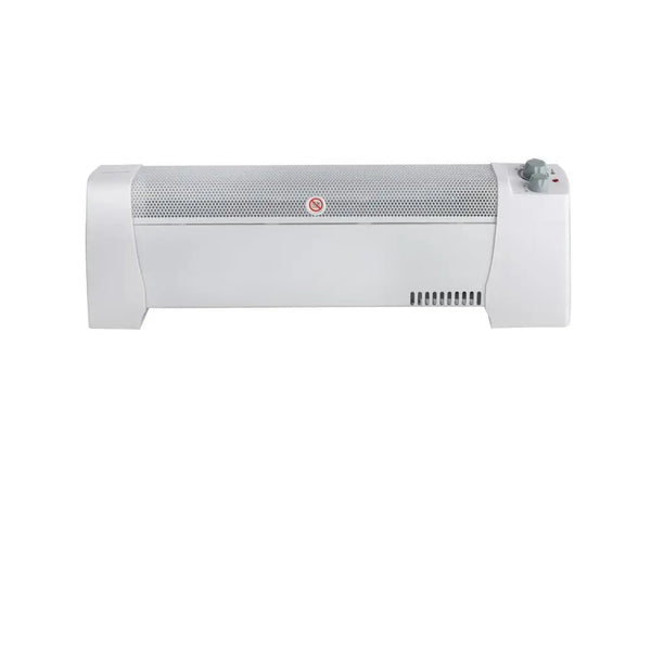 HKM-518099 1500W Electric Baseboard Heater with Adjustable Thermostat and Safety Features for Bedrooms and Bathrooms