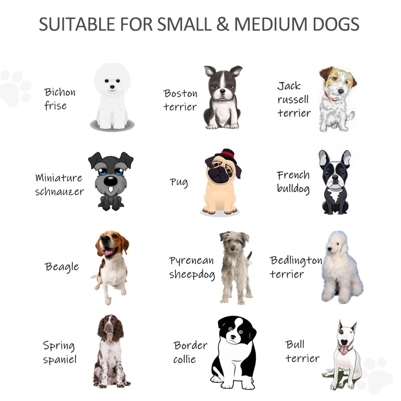 HKM-5182013 Foldable Wooden Pet Gate for Small to Medium Dogs - 6-Panel Safety Barrier with Support Feet