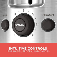 HKM-518227 Stainless Steel Toaster with Multiple Toast Settings