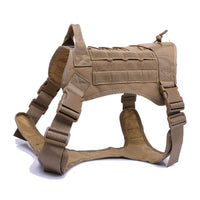 HKM-5182525 Tactical Outdoor Dog Vest in Black, Brown, Green, and Camouflage - Sizes M, L, XL Available