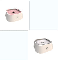 HKM-5184189 Splash-Proof Dog Bowl with Large Capacity, Floating Design, and Anti-Tip Feature
