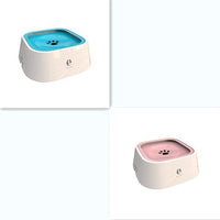 HKM-5184189 Splash-Proof Dog Bowl with Large Capacity, Floating Design, and Anti-Tip Feature