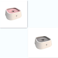 HKM-5184189 Splash-Proof Dog Bowl with Large Capacity, Floating Design, and Anti-Tip Feature