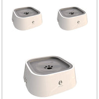 HKM-5184189 Splash-Proof Dog Bowl with Large Capacity, Floating Design, and Anti-Tip Feature