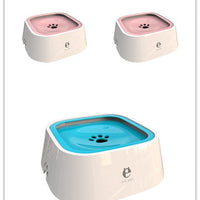 HKM-5184189 Splash-Proof Dog Bowl with Large Capacity, Floating Design, and Anti-Tip Feature