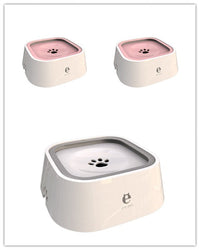 HKM-5184189 Splash-Proof Dog Bowl with Large Capacity, Floating Design, and Anti-Tip Feature