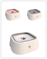 HKM-5184189 Splash-Proof Dog Bowl with Large Capacity, Floating Design, and Anti-Tip Feature