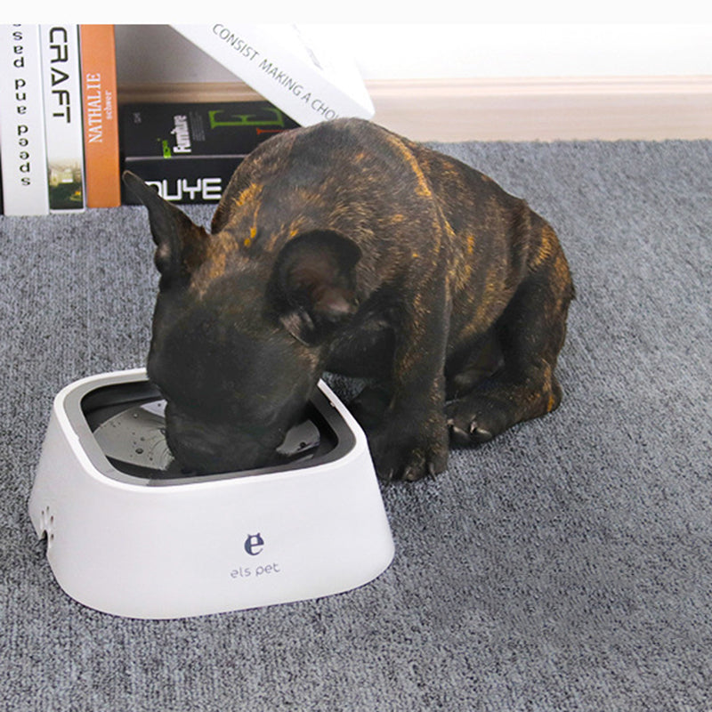 HKM-5184189 Splash-Proof Dog Bowl with Large Capacity, Floating Design, and Anti-Tip Feature