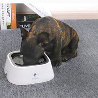 HKM-5184189 Splash-Proof Dog Bowl with Large Capacity, Floating Design, and Anti-Tip Feature