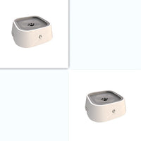 HKM-5184189 Splash-Proof Dog Bowl with Large Capacity, Floating Design, and Anti-Tip Feature