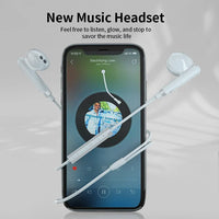 HKM-518483 Wired In-Ear Headphones with Microphone and Control for Mobile Devices