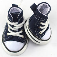 HKM-5184957 Pet Denim Cowboy Canvas Shoes for Dogs