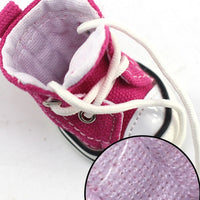 HKM-5184957 Pet Denim Cowboy Canvas Shoes for Dogs