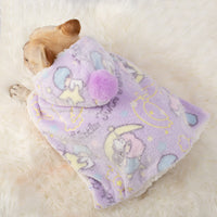 HKM-5188669 Luminous Pet Cloak Nightgown for Dogs - Warm Coral Fleece for Autumn & Winter
