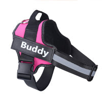 HKM-5189949 Reflective Adjustable Pet Harness with Breathable Design and Sturdy Handle