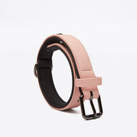 HKM-5190077 Eco-Friendly PU Dog Collar with Lychee Pattern for Large Dogs - Waterproof Inner Layer, Alloy Buckle