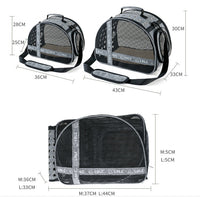 HKM-5190333 One Shoulder Portable Cat Travel Bag with Waterproof Oxford Cloth