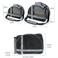 HKM-5190333 One Shoulder Portable Cat Travel Bag with Waterproof Oxford Cloth