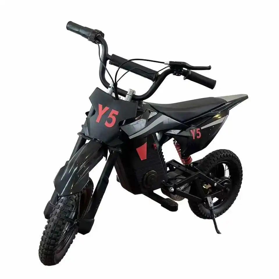 HKM-519059 Kids 24V Electric Motorcycle, 250W Off-Road Style, Max Speed 23km/h, Steel and ABS Construction