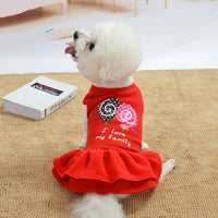 HKM-5192253 Casual Fleece Dog Dress in Princess Teddy Style for All Genders